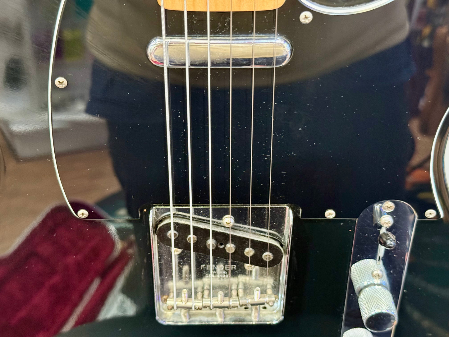 🔥 1977 USA 🔥 Fender Telecaster~ All Original Black~ Maple Board~ Hard Case!