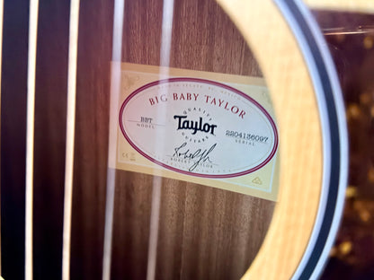 2026 Taylor Big Baby BBT Acoustic Guitar~ Natural~ Ex-Demo Mint + GigBag