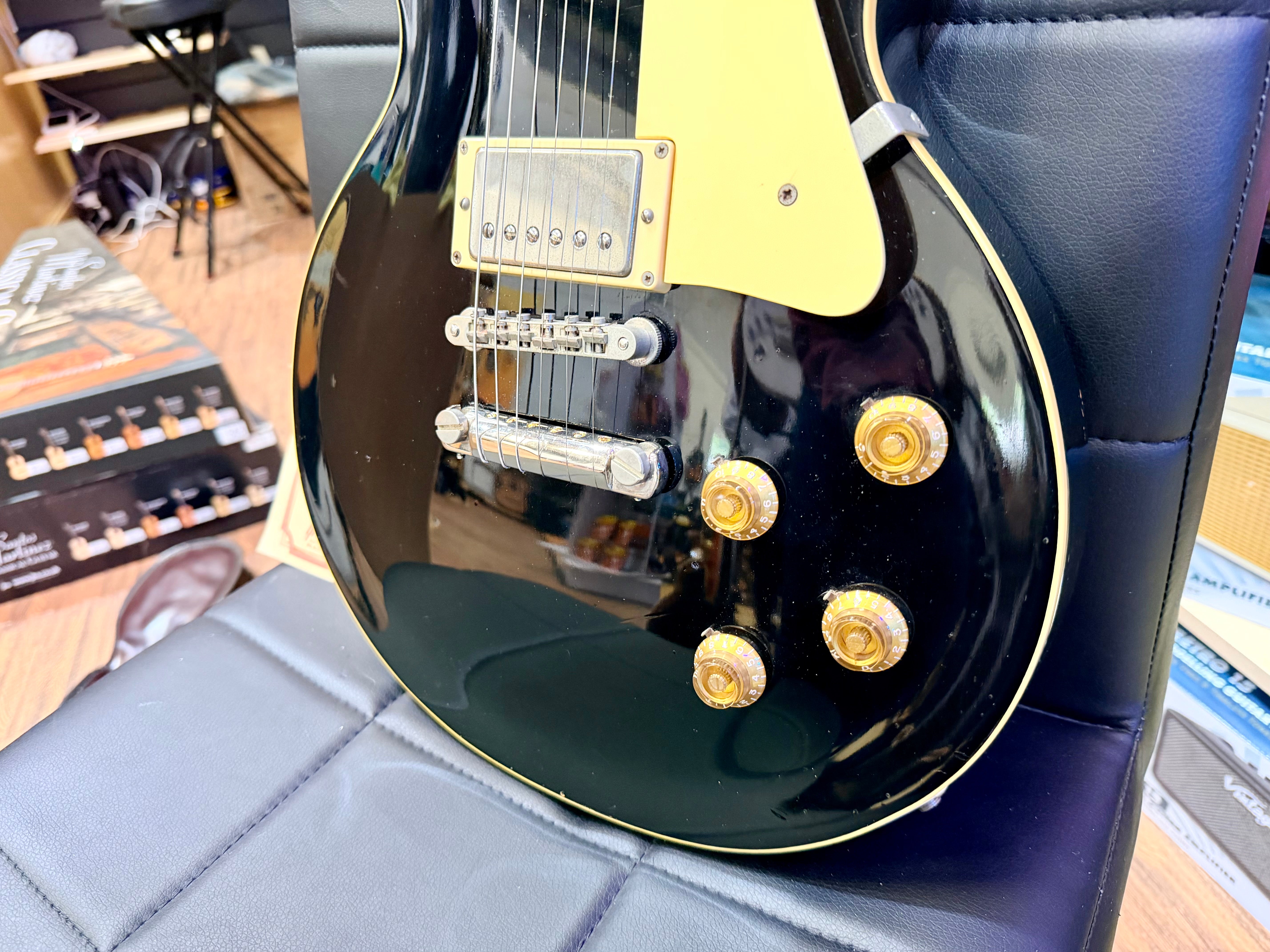 🇯🇵1980🇯🇵 Greco Japan EG500 Les Paul Standard~ Black~ Super Power~ RARE MIJ!
