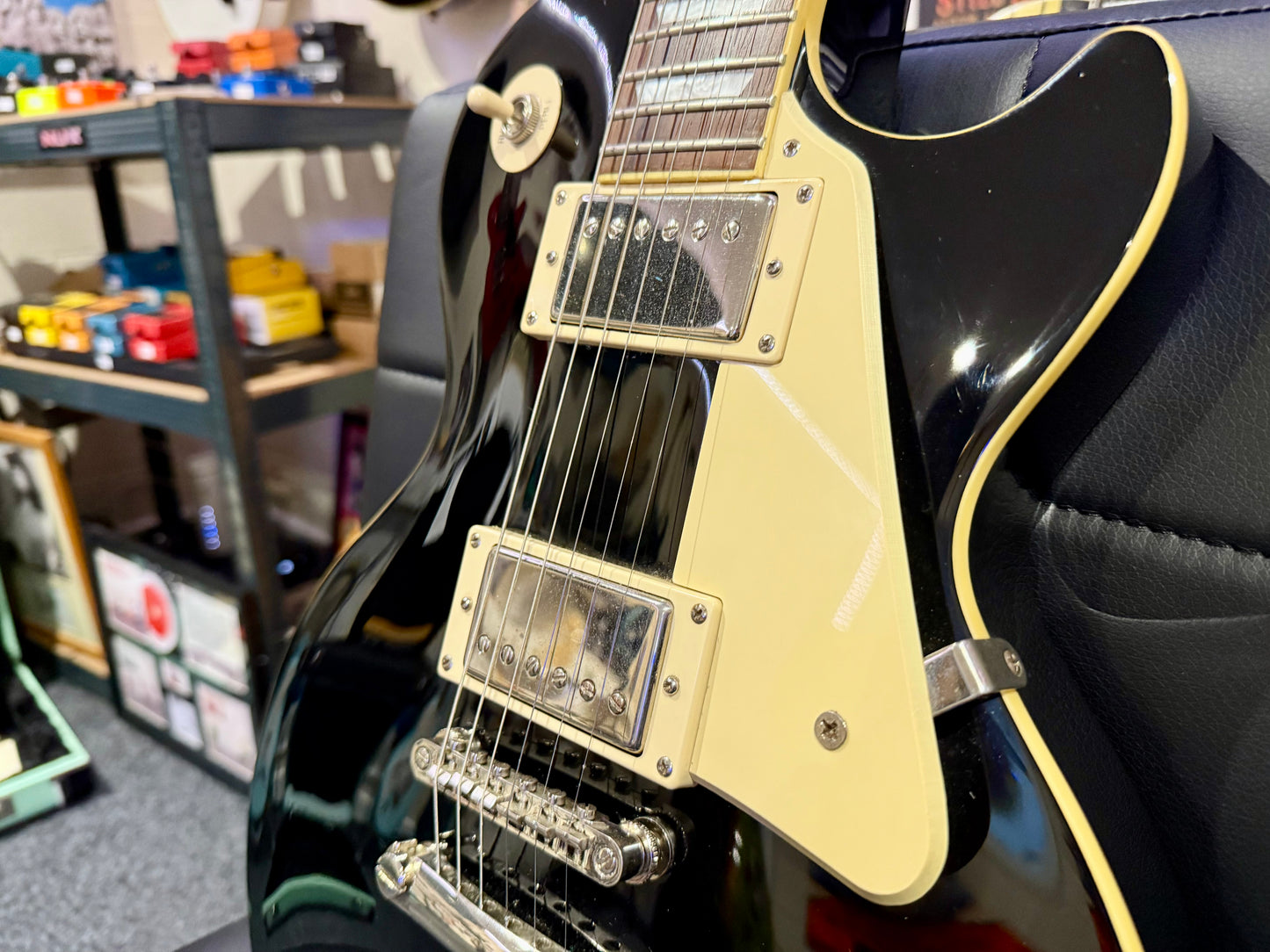🌟2015🌟 Epiphone Les Paul Standard~ Ebony Black~ Strap Locks~ Great Condition!