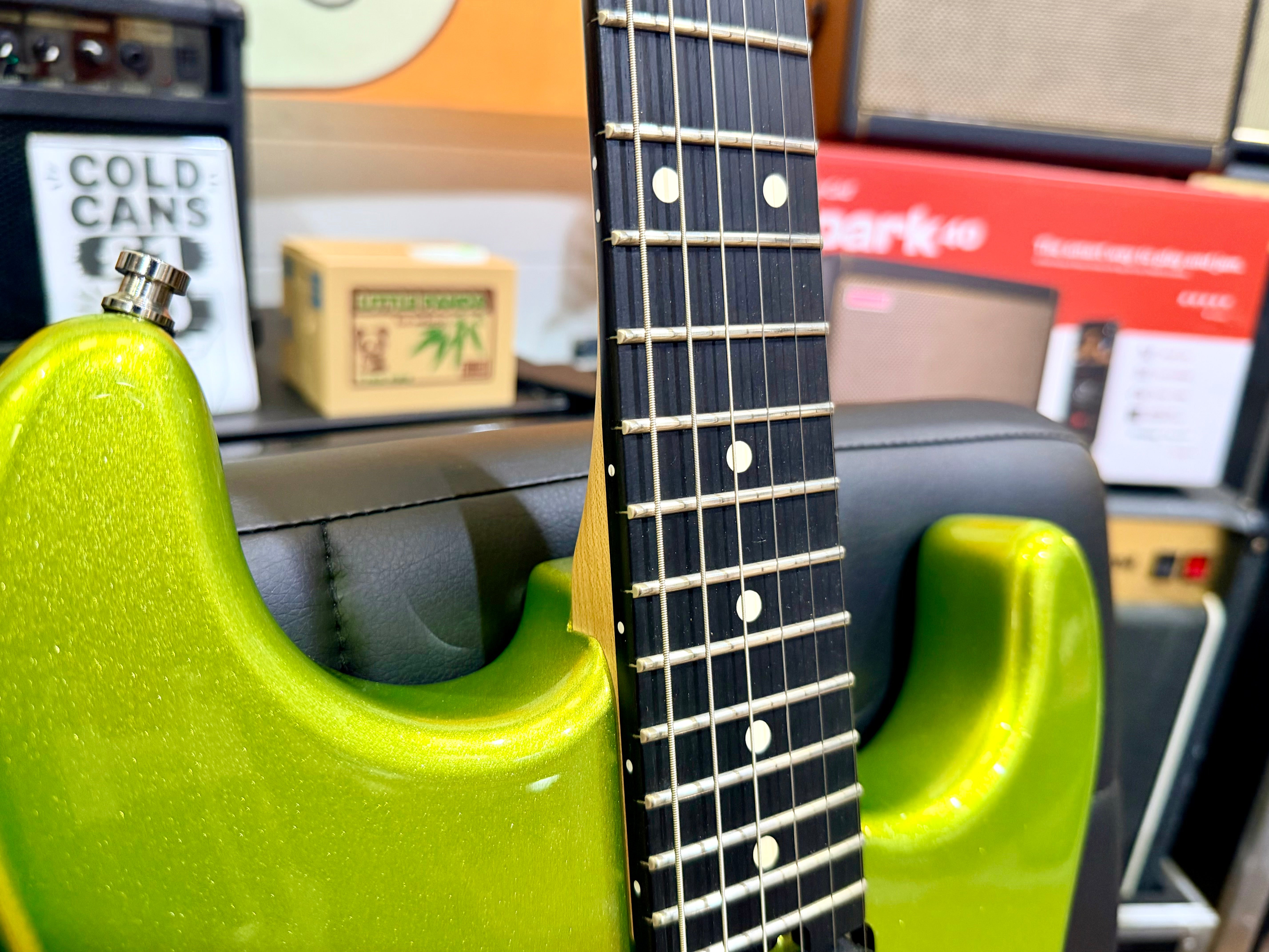 ⚡️2022⚡️ Charvel Pro-Mod San Dimas Style 1 HH FR E~ Lime Green Metallic~ Floyd!