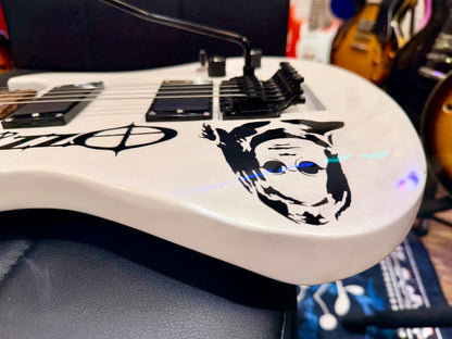 🔥 80s Aria Pro II Excel Superstrat~ Custom Ozzy Osbourne Tribute~ Floyd Rose 🔥