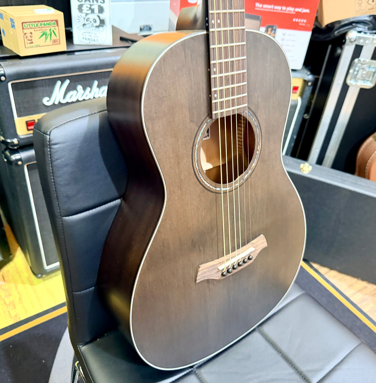 ✨NEW✨ Baton Rouge X11C/P-SCC Parlor 12 Acoustic Guitar~ Charcoal Matt