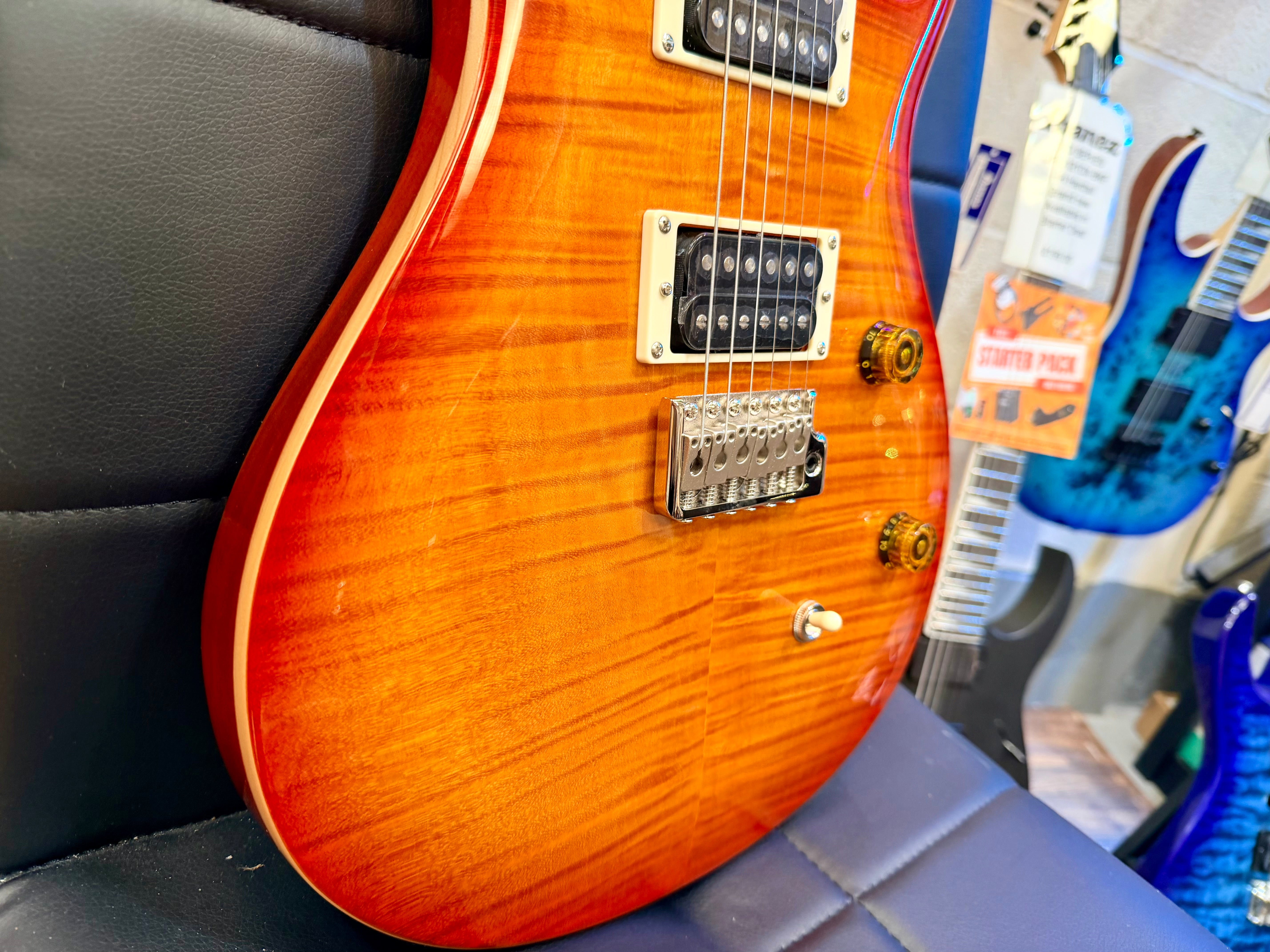☀️NEW 2025☀️ PRS SE CE 24~ Vintage Sunburst~ Satin Neck~ Gig Bag Included!
