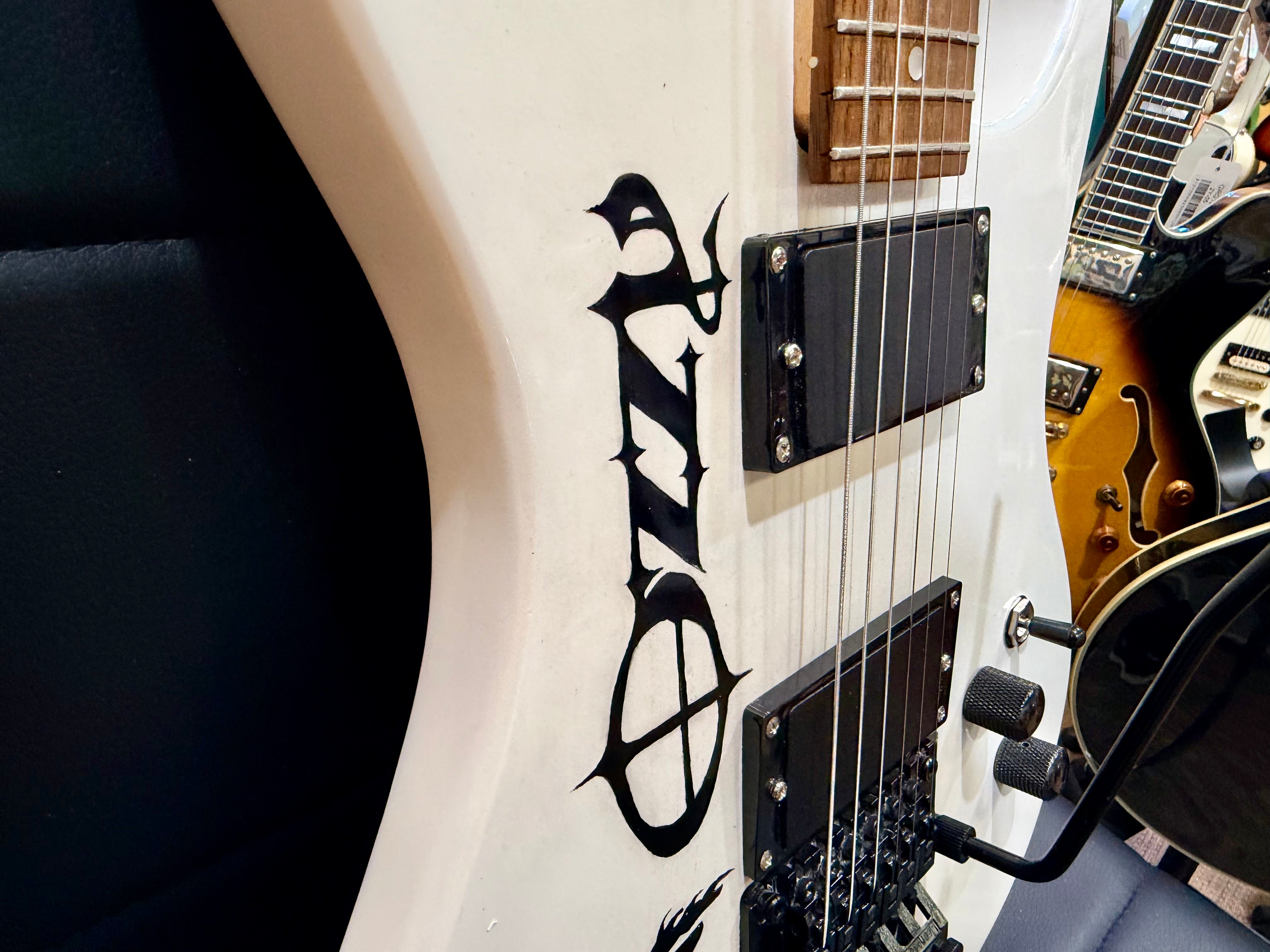 🔥 80s Aria Pro II Excel Superstrat~ Custom Ozzy Osbourne Tribute~ Floyd Rose 🔥