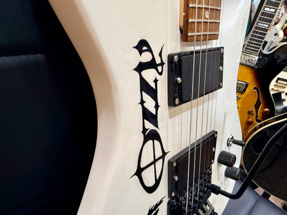 🔥 80s Aria Pro II Excel Superstrat~ Custom Ozzy Osbourne Tribute~ Floyd Rose 🔥
