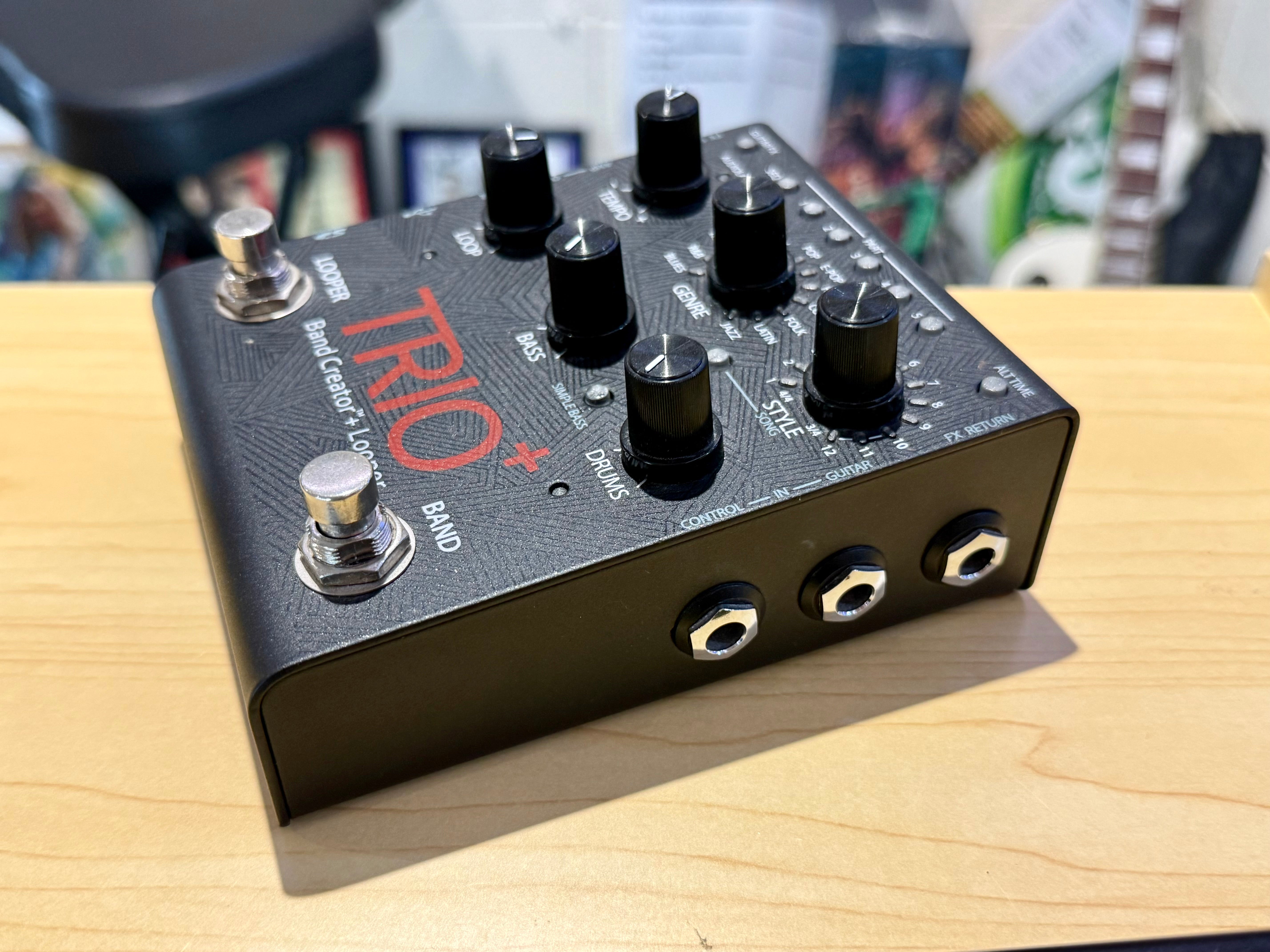 🔥BUNDLE🔥 DigiTech Trio + Band Creator Looper Pedal + Guitar Footswitch FS3X!