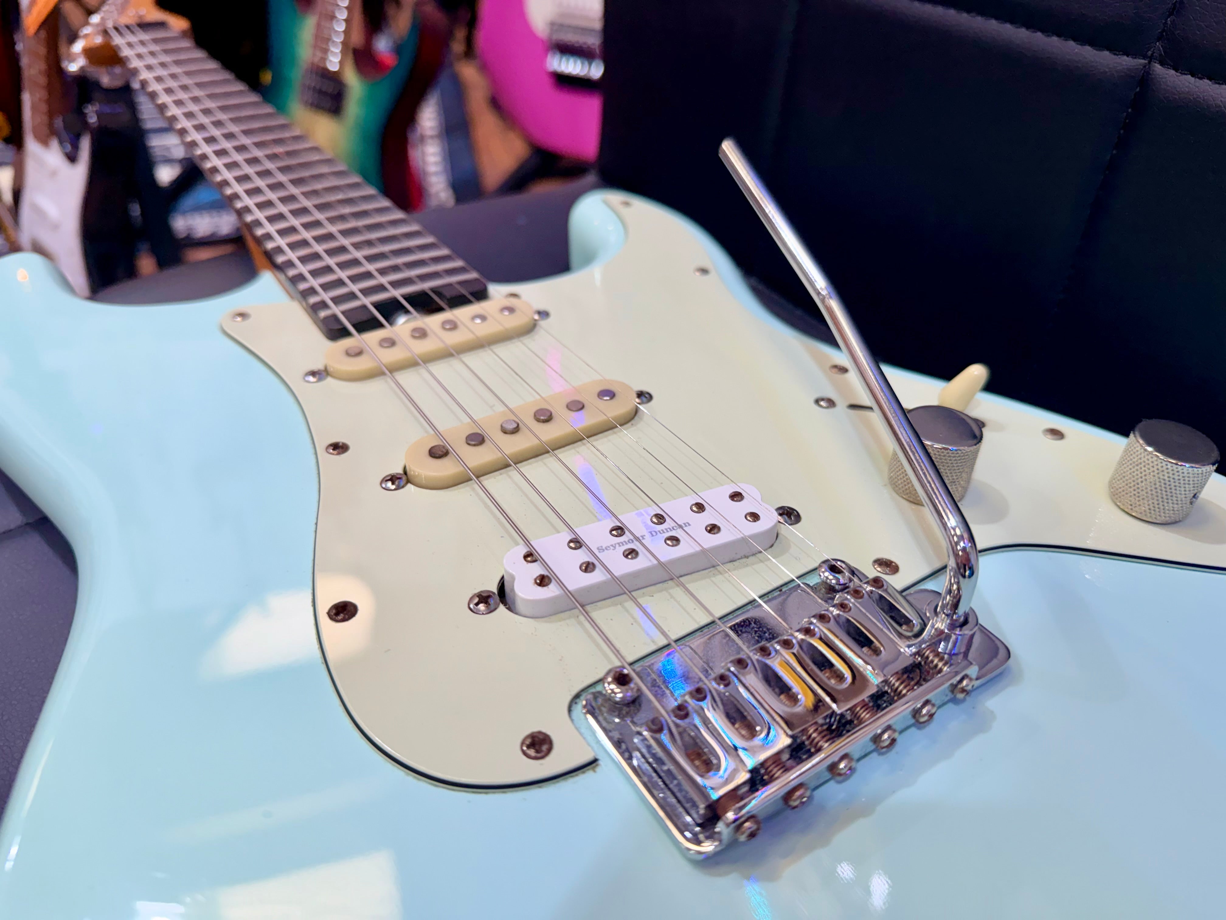 🔥2019🔥 Schecter Nick Johnson Traditional~ Atomic Frost~ Seymour Duncan Lil 59!