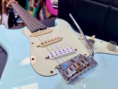 🔥2019🔥 Schecter Nick Johnson Traditional~ Atomic Frost~ Seymour Duncan Lil 59!