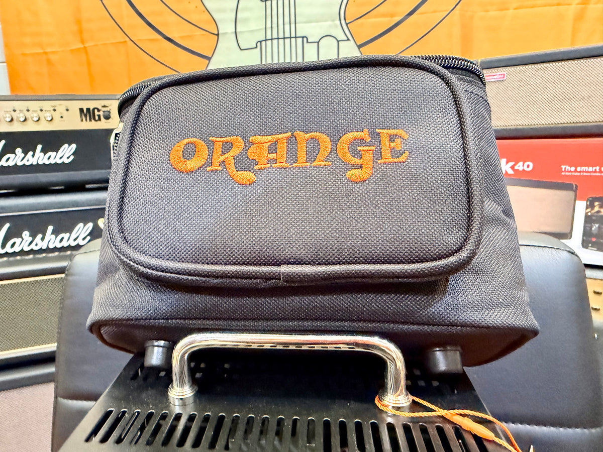 🔥MINI STACK🔥 Orange Micro Dark 20W Valve Guitar Amp Head + PPC108 Cab + Bag!