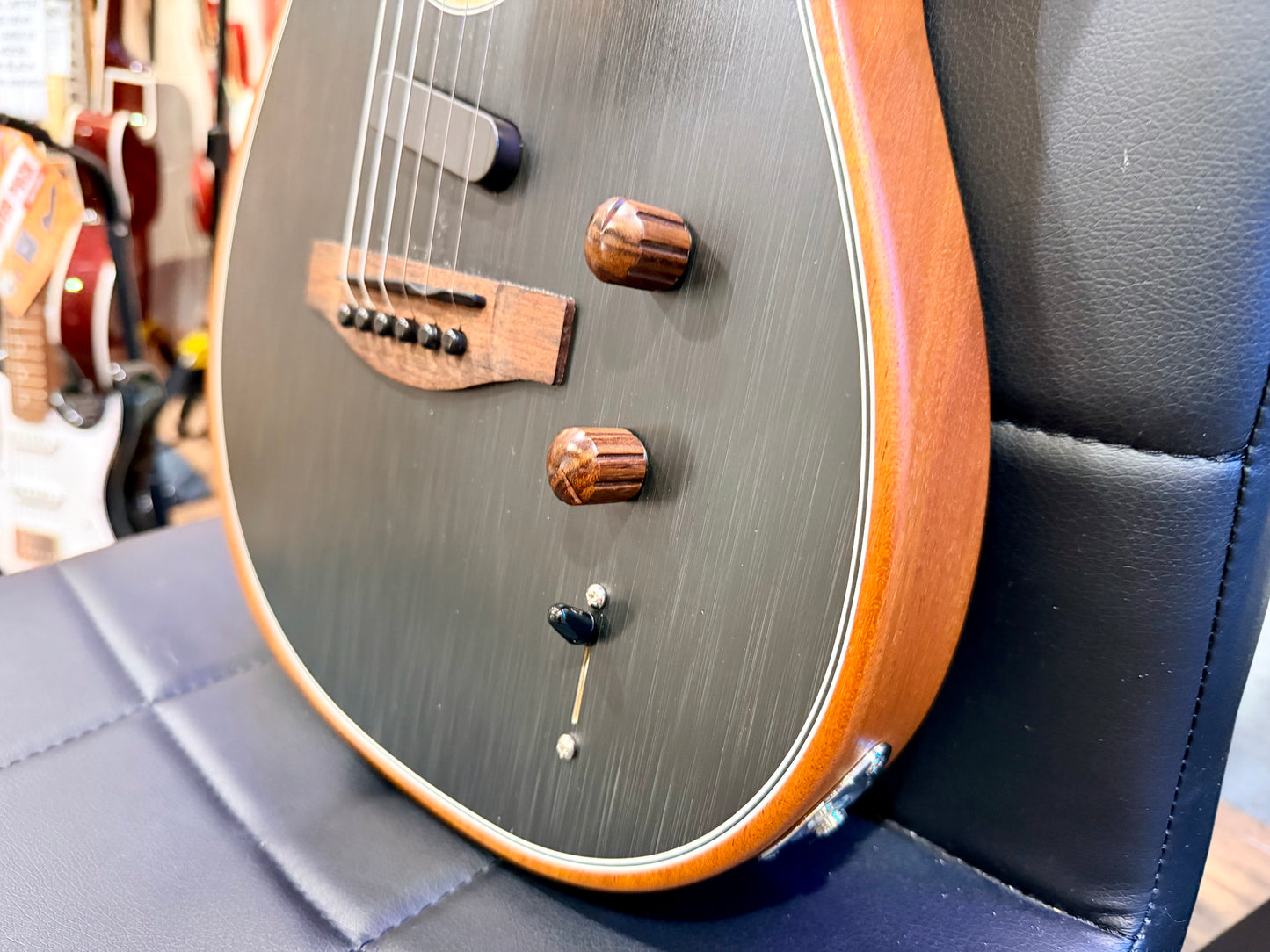 🔥2021🔥 Fender Player Acoustasonic Telecaster~ Brushed Black~ Mexican Tele!