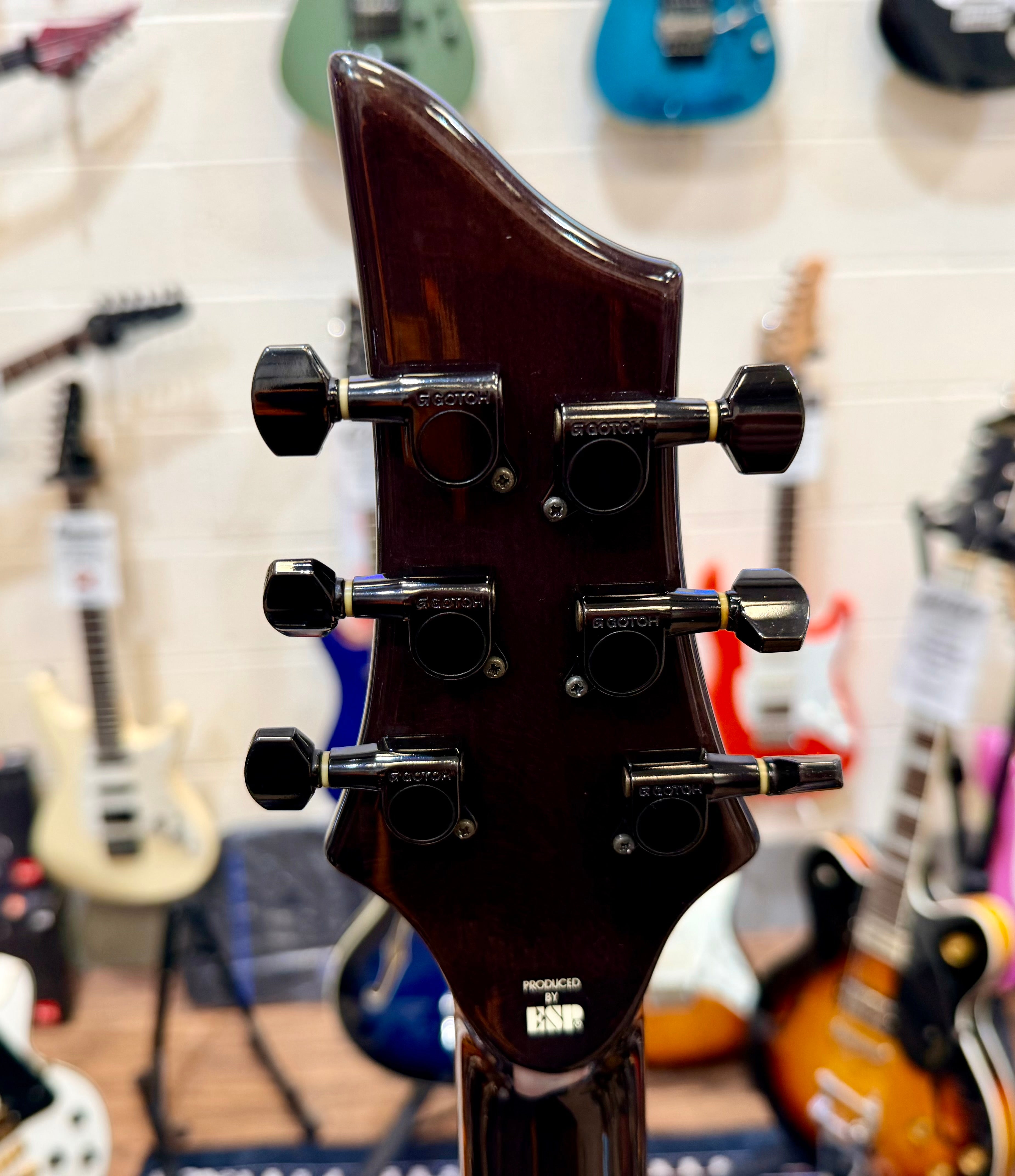 🔥00’s JAPAN🔥 ESP Edwards E-P-98A Pierrot Aiji Signature MIJ~ German Floyd Rose