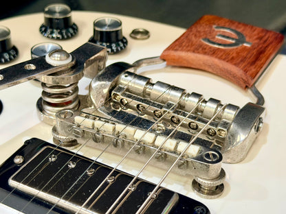 ✨2024✨ Epiphone Crestwood Custom Tremotone Polaris White~ Mini Humbuckers!