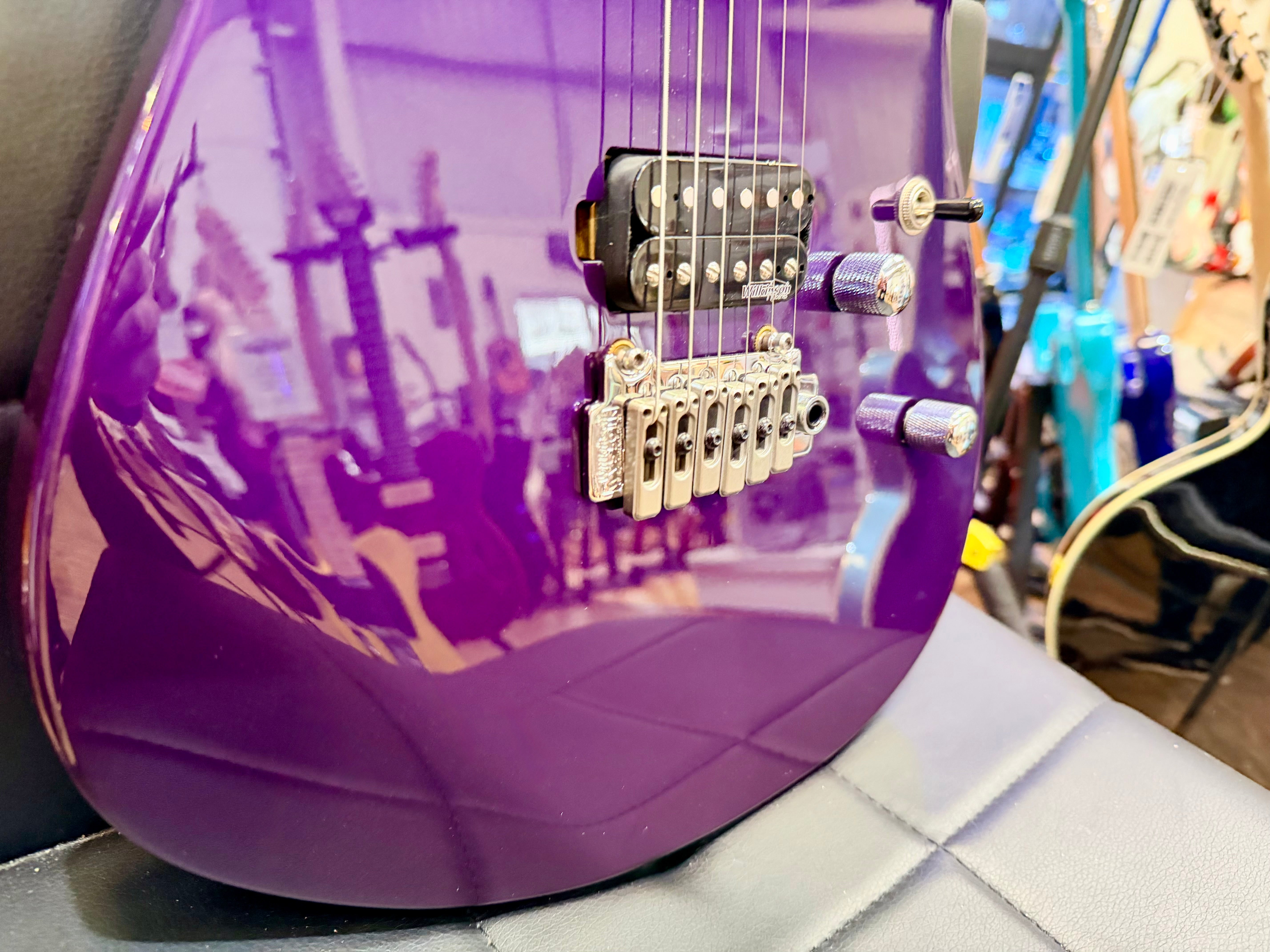 💜 EX-DEMO 💜 Vintage V6M24 ReIssued Series Electric Guitar ~ Pasadena Purple!