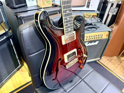 💥2022💥 PRS SE Standard Hollowbody Fire Red Burst + Hard Case~ Cherished!