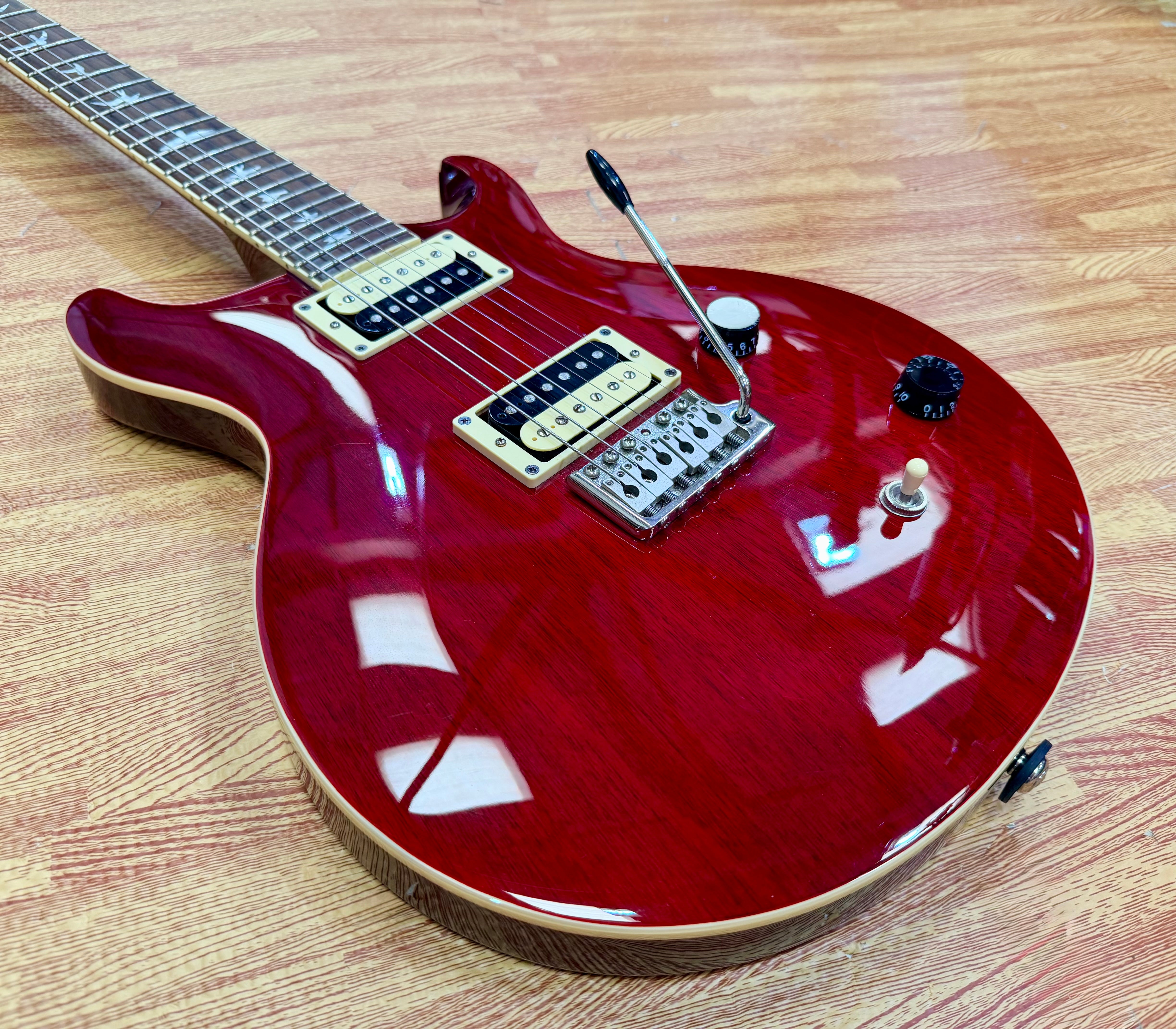 🔥2018🔥 PRS SE Santana Signature Vintage Cherry~ Electric Guitar!