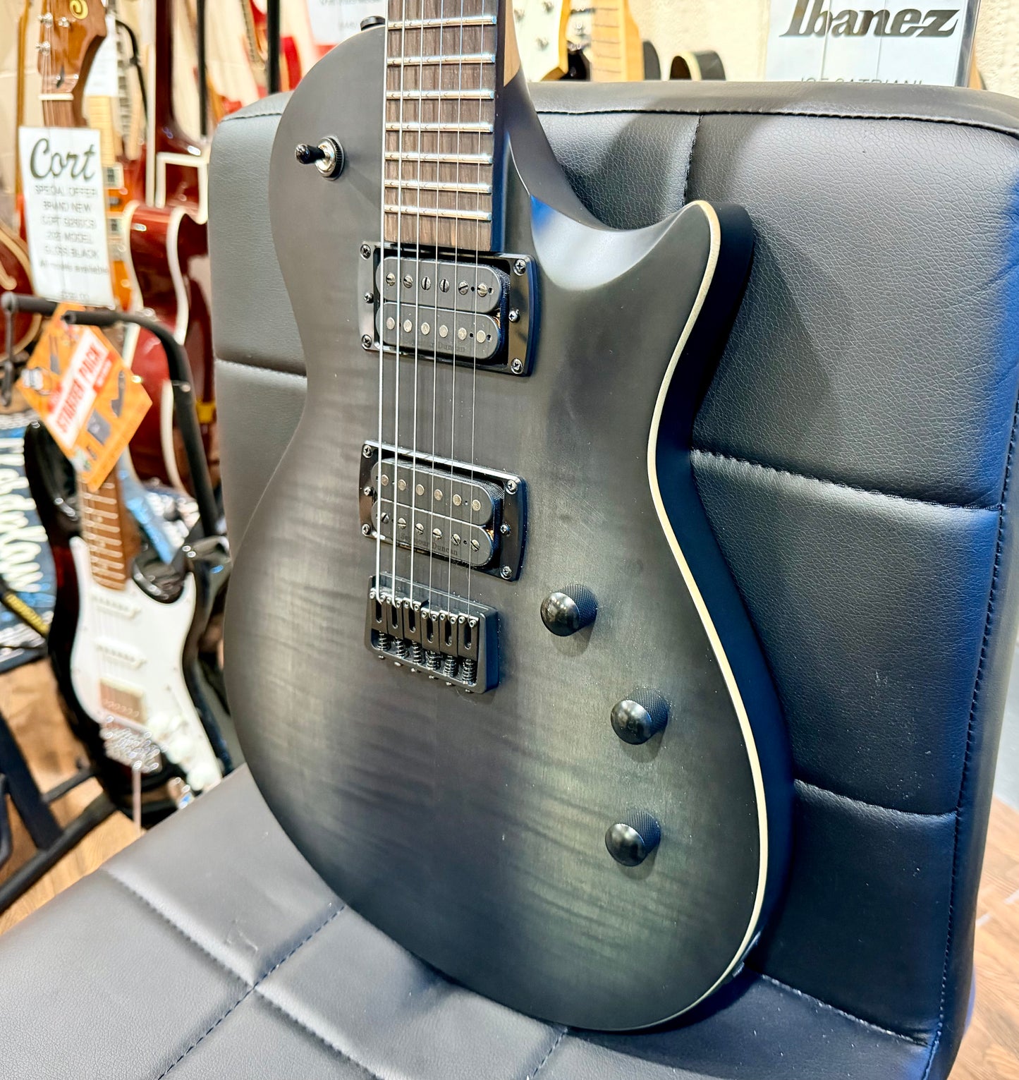 🔥2021🔥 Chapman ML-2 Pro Modern~ River Styx Black Satin~ Hipshot Tuners!