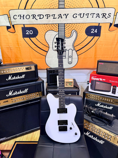 ✨EX-DEMO✨ Jackson JS Series Surfcaster JS22 HT Snow White Electric Guitar!
