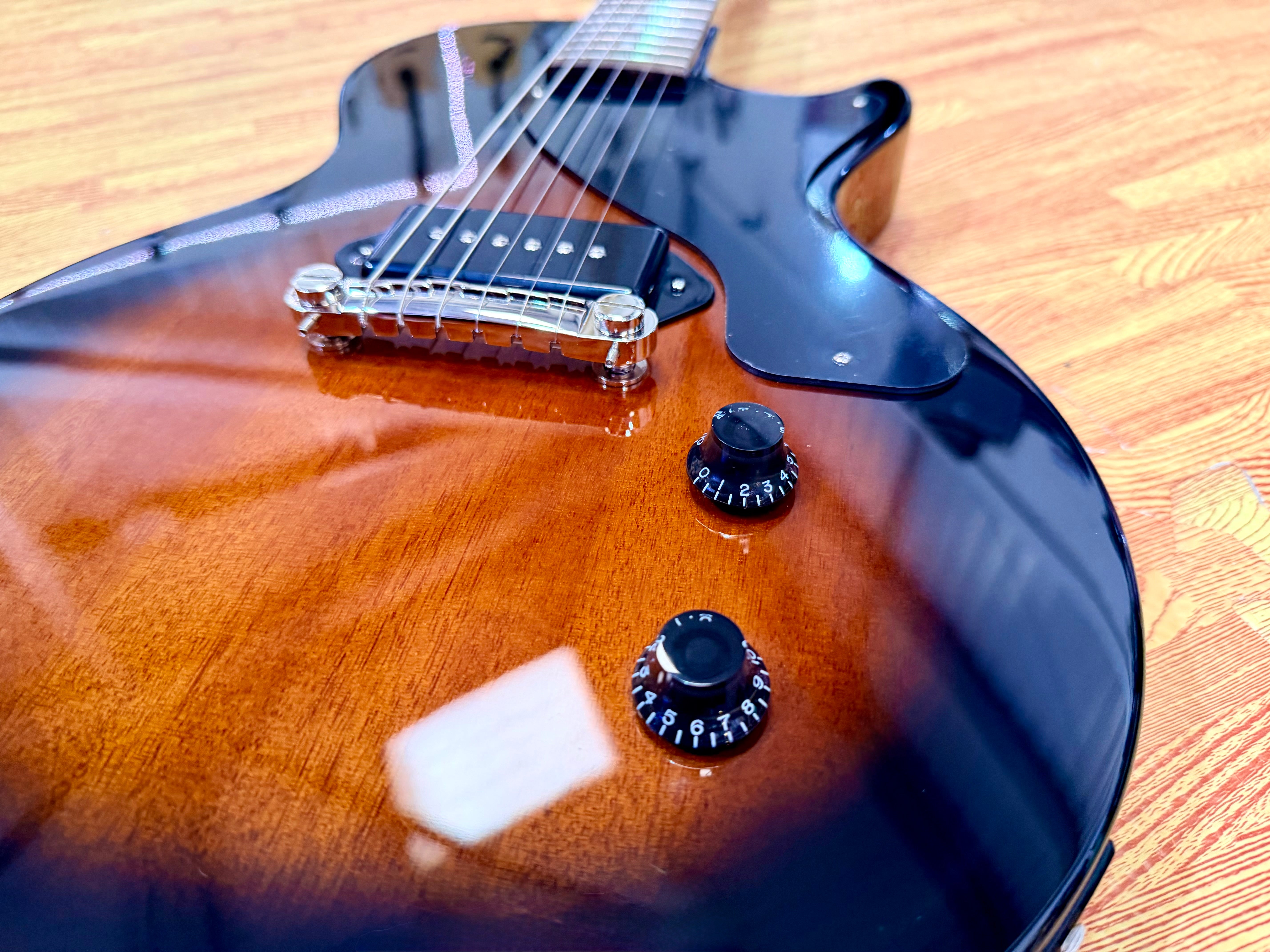 🔥EX-DEMO🔥 2025 Epiphone Les Paul Junior P90 Electric Guitar~ Tobacco Burst!