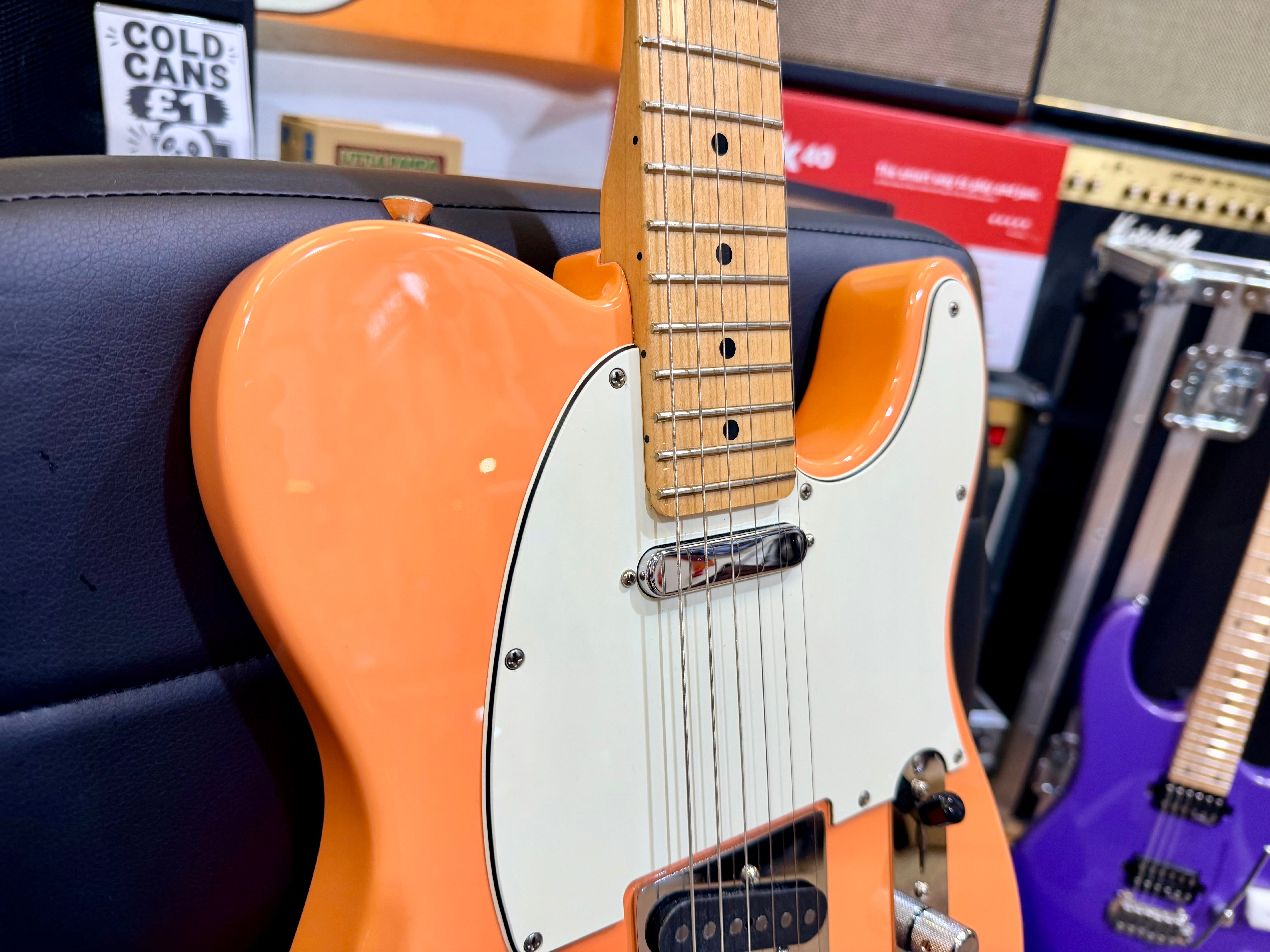🔥’51 Nocaster P’ups🔥 Fender Limited Edition Player Telecaster~ Pacific Peach!