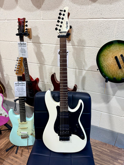 🔥2017🔥 Schecter Sun Valley Super Shredder FR~ Gloss White~ Floyd Rose!