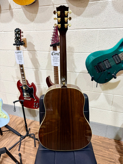 ⭐2011⭐ Gibson J-45 Custom Acoustic Guitar~ Rosewood~ Seymour Duncan SA-6 Pickup!