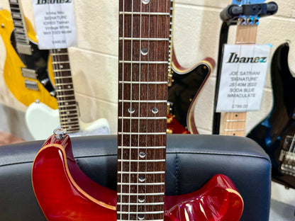 🌟2007 KOREA🌟 PRS SE Custom 22~ Flat Top Model~ Cherry Sunburst~ Moon Inlays!