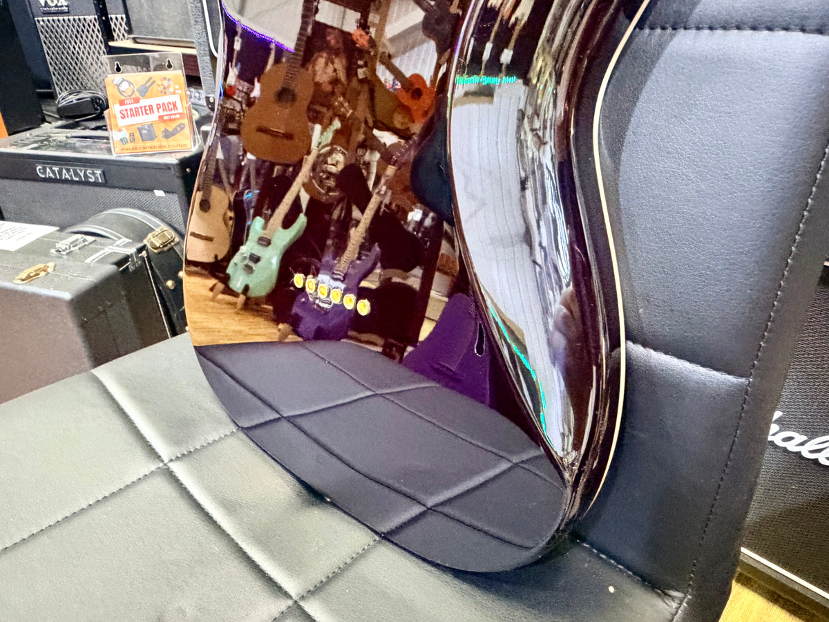 ⚡️2026⚡️ JET Guitars JT-600 Roasted Maple~ Flamed Maple Purple & Gold~NEW LAUNCH