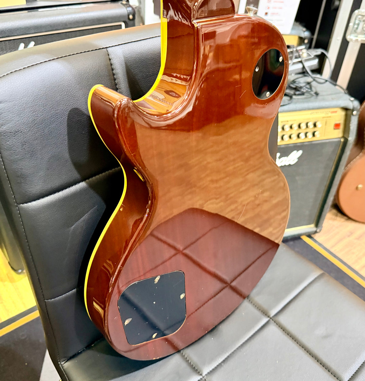 🇯🇵1996🇯🇵 Orville LPS-80F Les Paul Deep Cherry Tiger Top MIJ Japan Import!