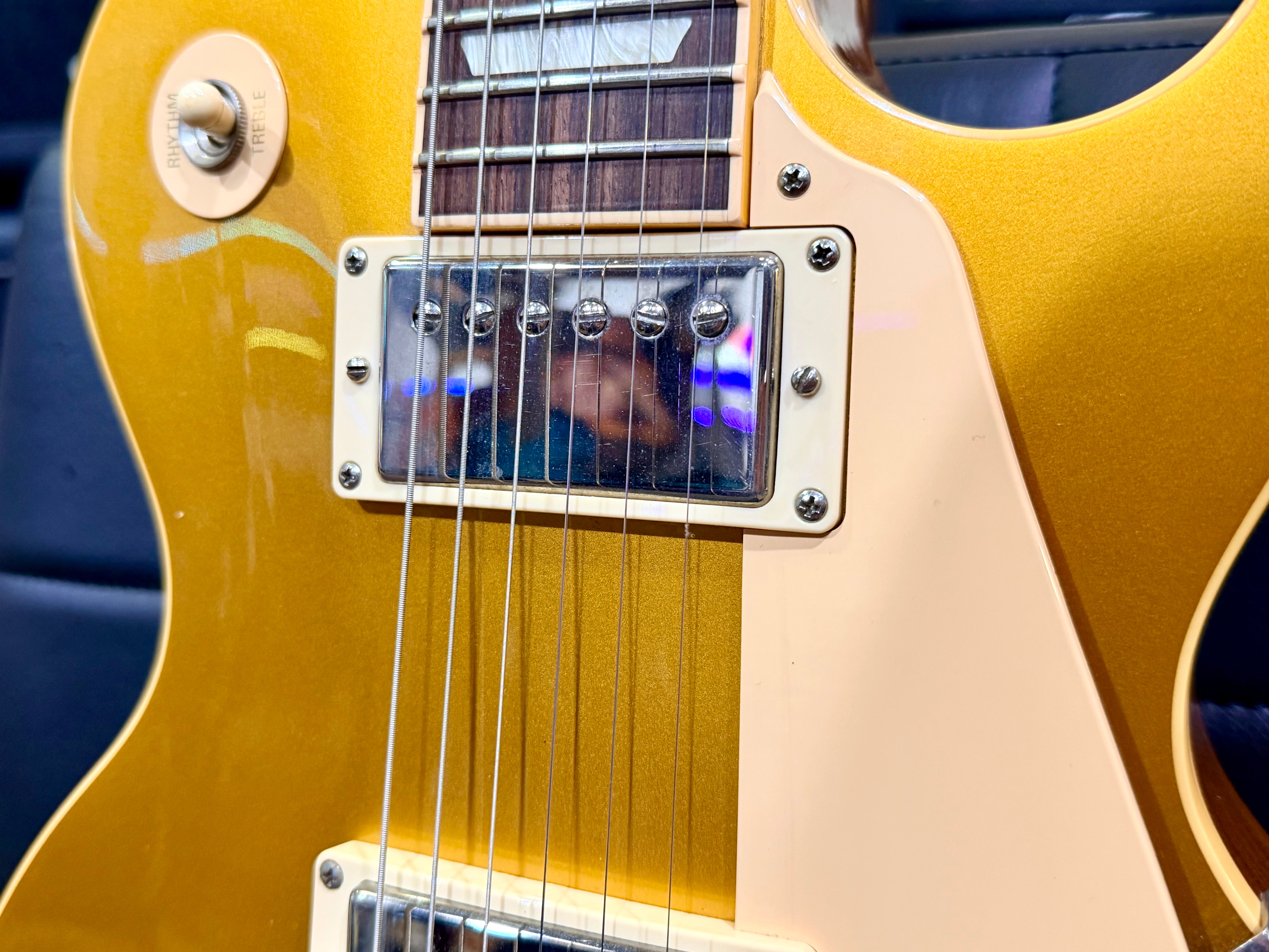 🌟 2005 Gibson USA Les Paul Standard Goldtop Jim Marshall OBE Signed + Case 🌟