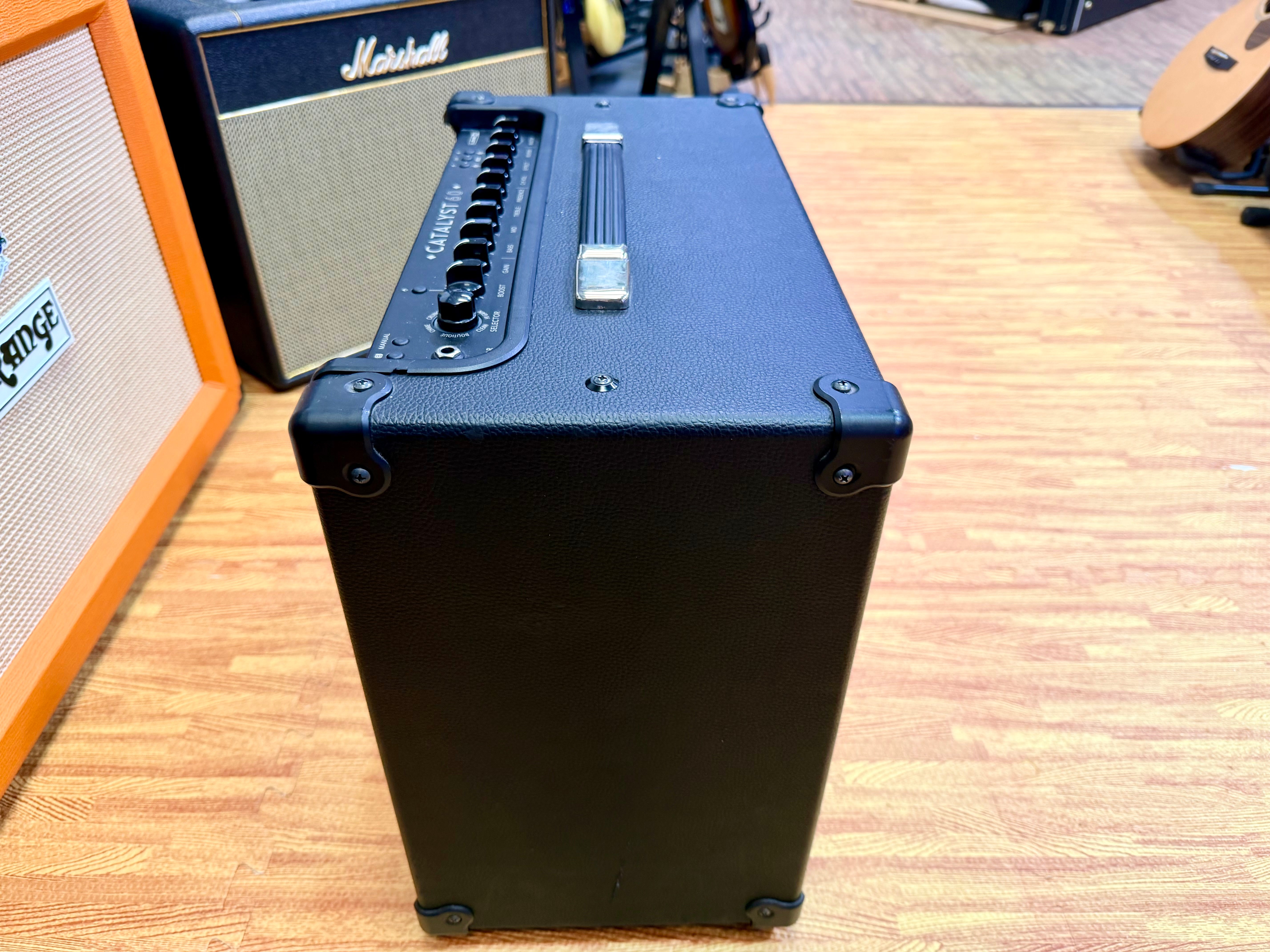 🎸MINT Line 6 Catalyst 60 60W 1x12 Guitar Amplifier Combo Amp + LFS2 Footswitch 🎸