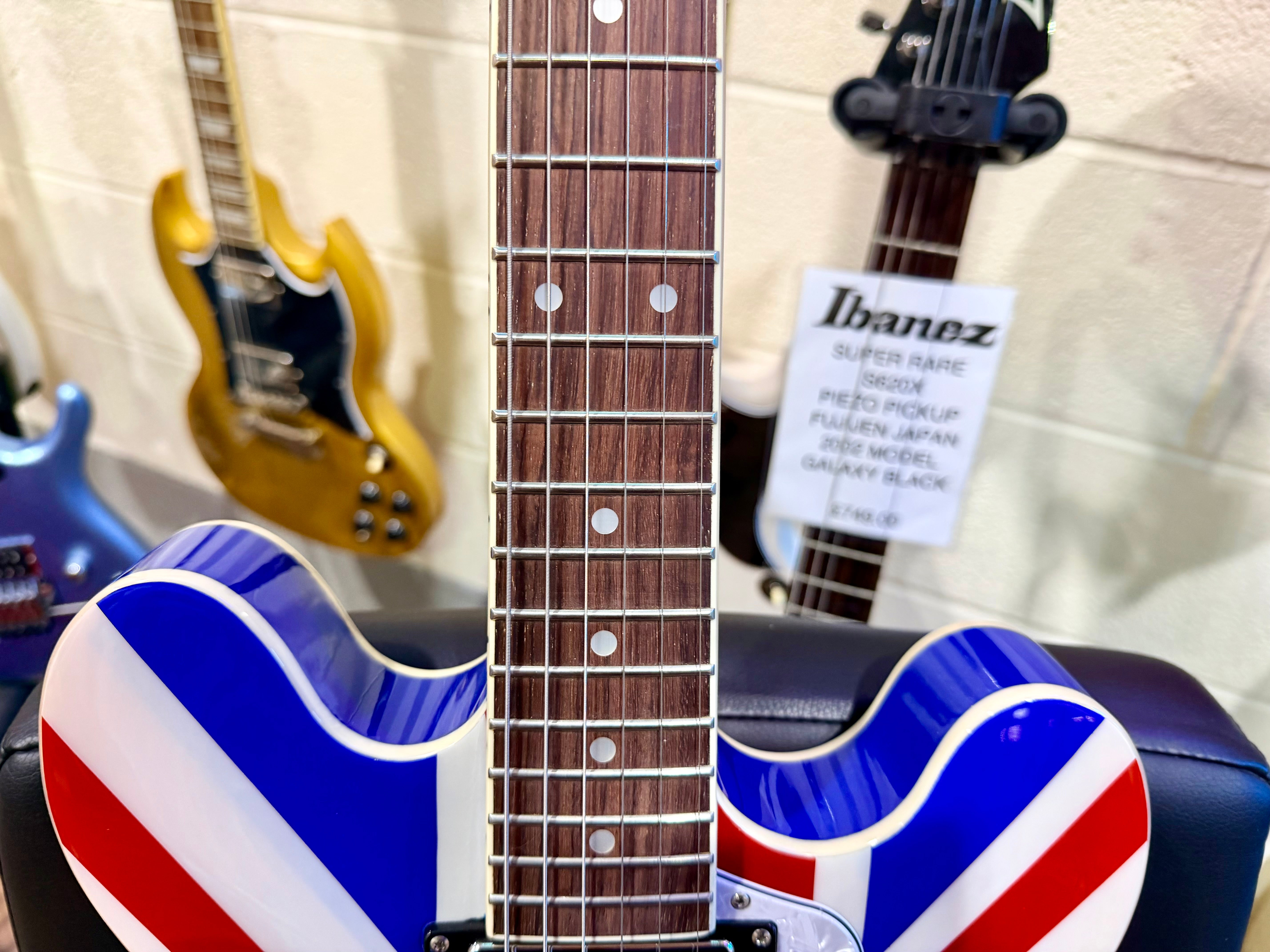 🇬🇧2025 LTD EDITION🇬🇧 Vintage Union Jack~ Semi Acoustic ‘335’ Guitar~VSA25UJ!