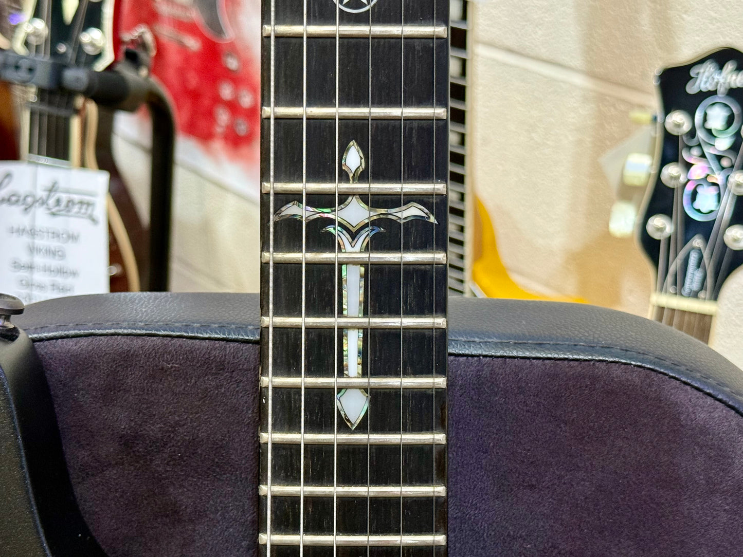 🔥RARE🔥 Cort EVL K6 Satin Black~ Korean Made 2006 Model~ Active EMG P’ups!