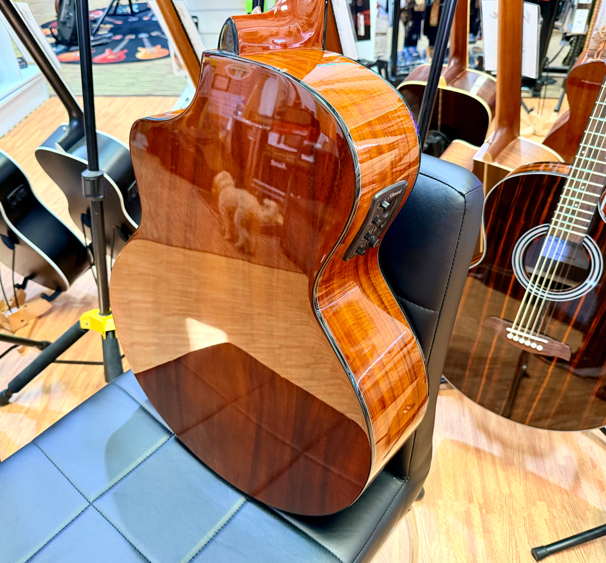 ✨NEW✨ Brunswick BTK60KO Koa Grand Auditorium Cutaway Electro Acoustic Guitar!