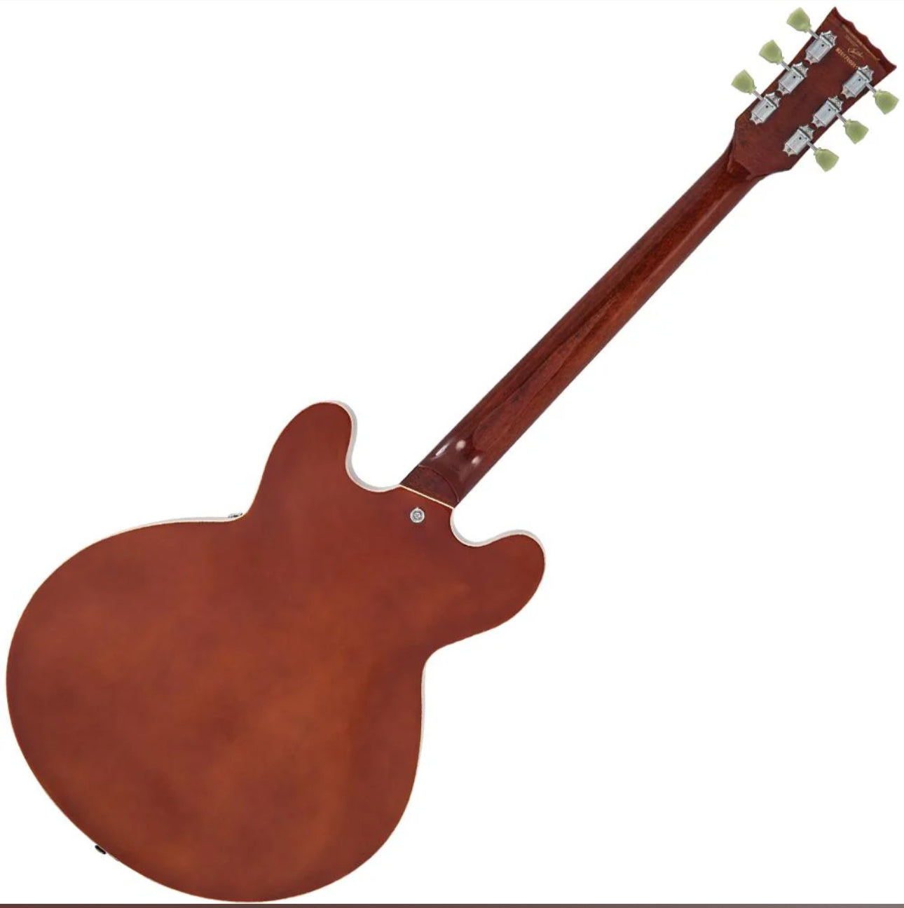 Vintage VSA500 ReIssued Semi Acoustic Guitar ~ Honeyburst