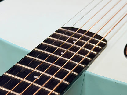 ✨EX-DEMO✨ Blue Lava Touch Smart Guitar Aqua/Mint Green~ 36” Electro-Acoustic!