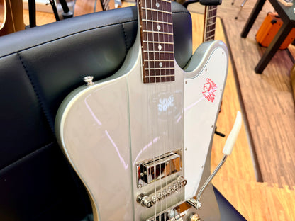 ✨2024✨ Epiphone Inspired By Gibson Custom 1963 Firebird I Silver Mist~ Maestro