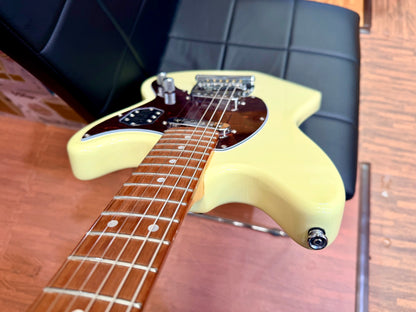 🔥NEW🔥 Vintage REVO Series 'Colt' SS Twin Electric Guitar ~ Vintage White!