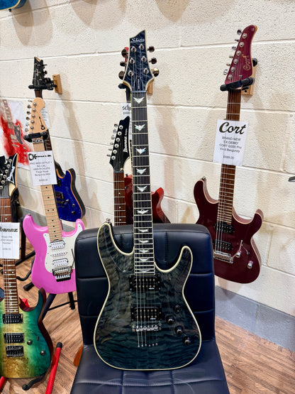 🔥MINT🔥 Schecter Omen Extreme 6 Electric Guitar~ See Thru Black~ Diamond~ 2020!