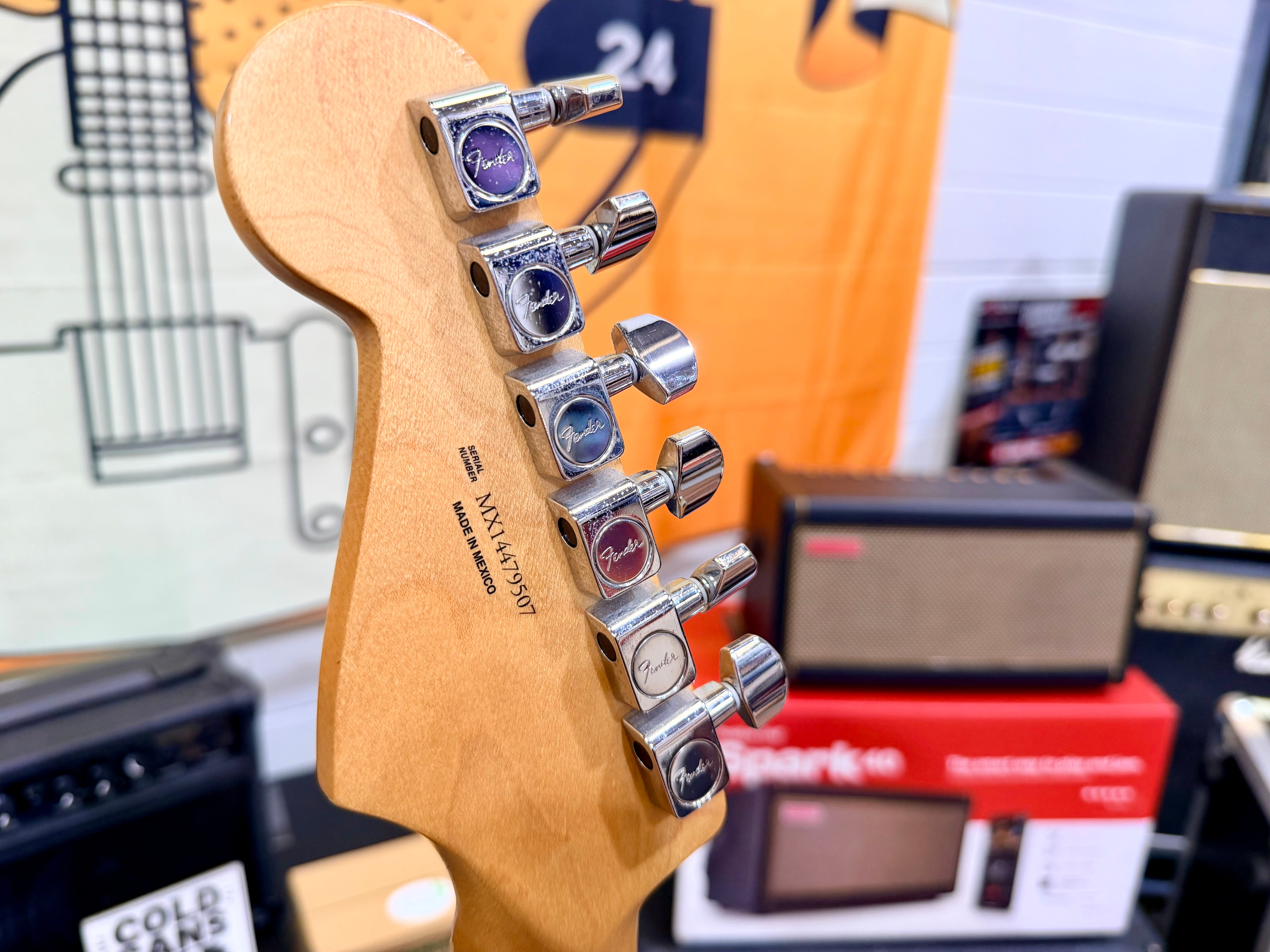 🔥UPGRADED🔥 2014 Fender Standard Stratocaster HSS~ DiMarzio Evolution/Area 61!