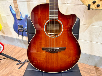 🌟MINT🌟 Faith FVBMB Venus Trembesi Blood Moon Burst~ Electro Acoustic~ Hard Case!