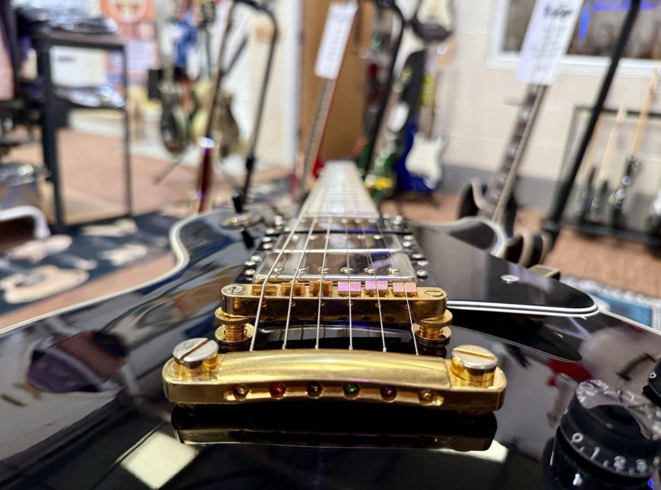 🔥1997 Korea🔥  Epiphone Les Paul Black Beauty Custom~ Exceptional Condition!