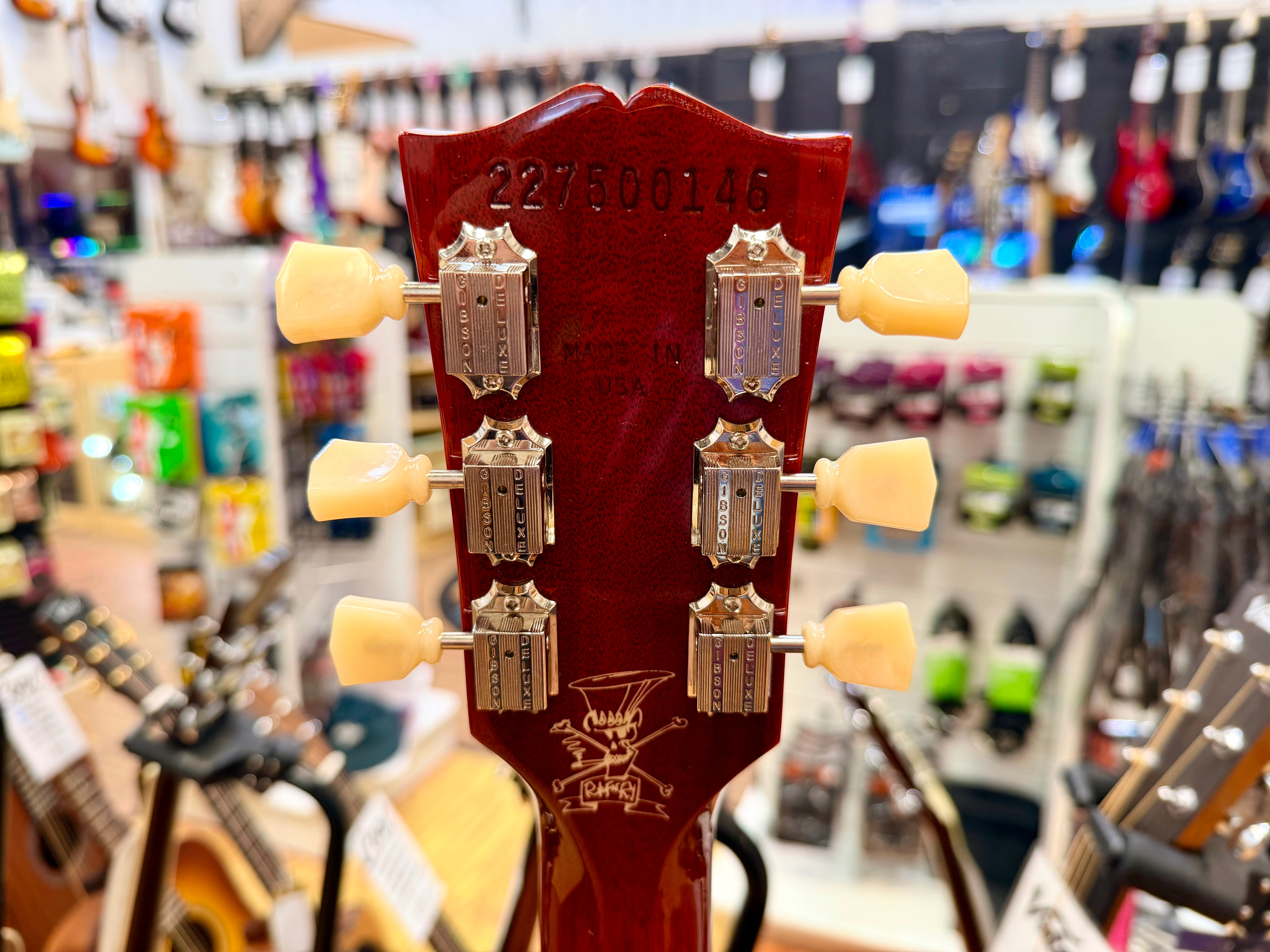 🔥2022🔥 Gibson Les Paul Standard Slash~ Vermillion Burst Limited Edition + Case