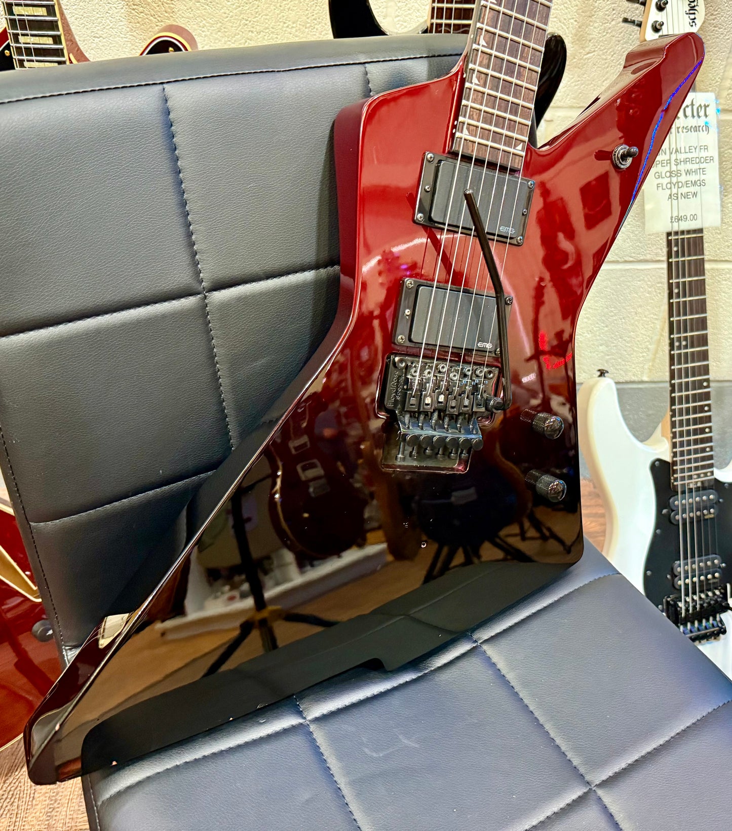 🔥2024🔥 Jackson Phil Demmel Pro Series Demmelition Fury PD~ Red Tide Fade!