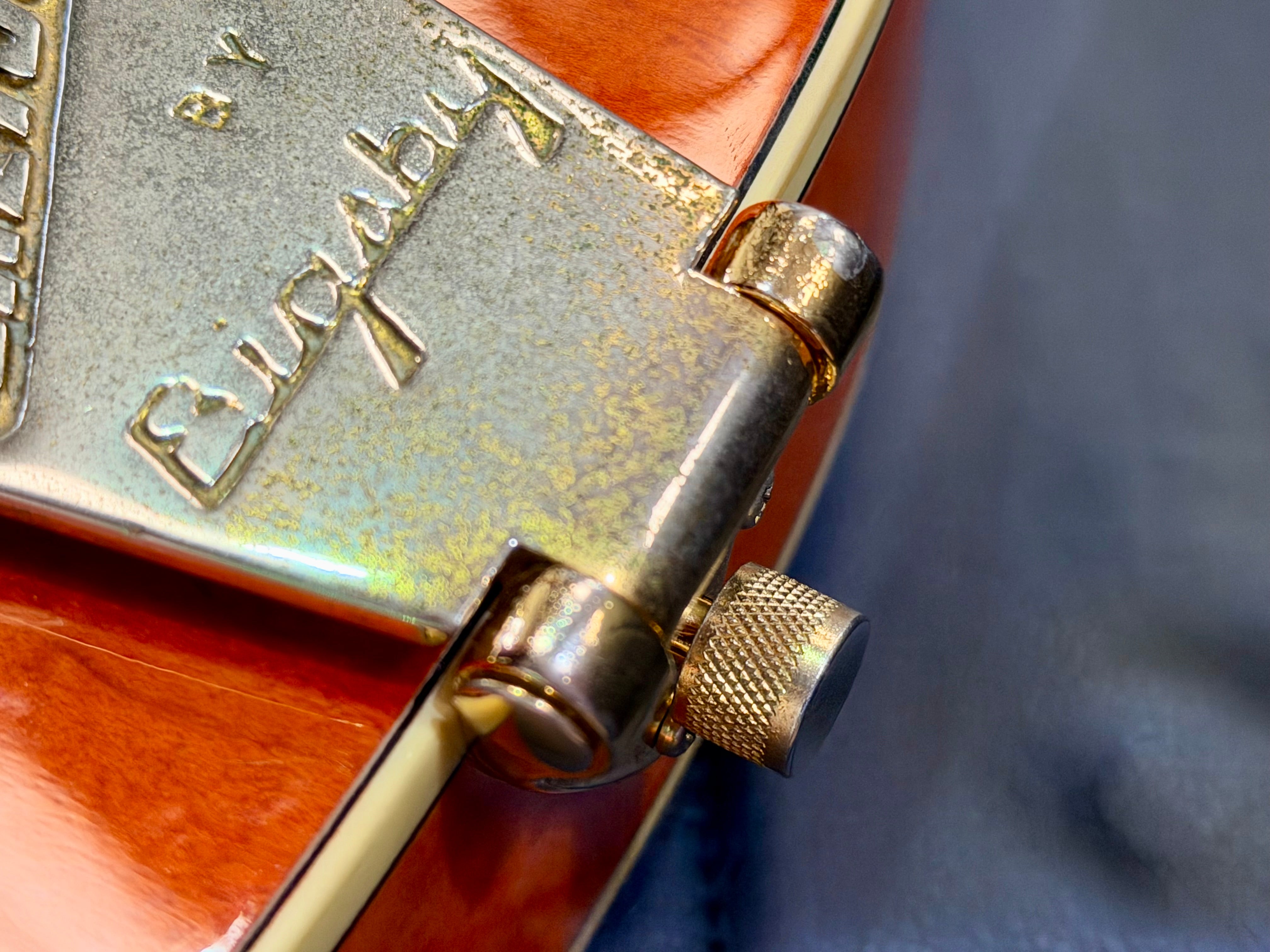 ✨1990✨ Gretsch 6120 Nashville Western Orange MIJ Terada~ Bigsby~ Japan + Case!