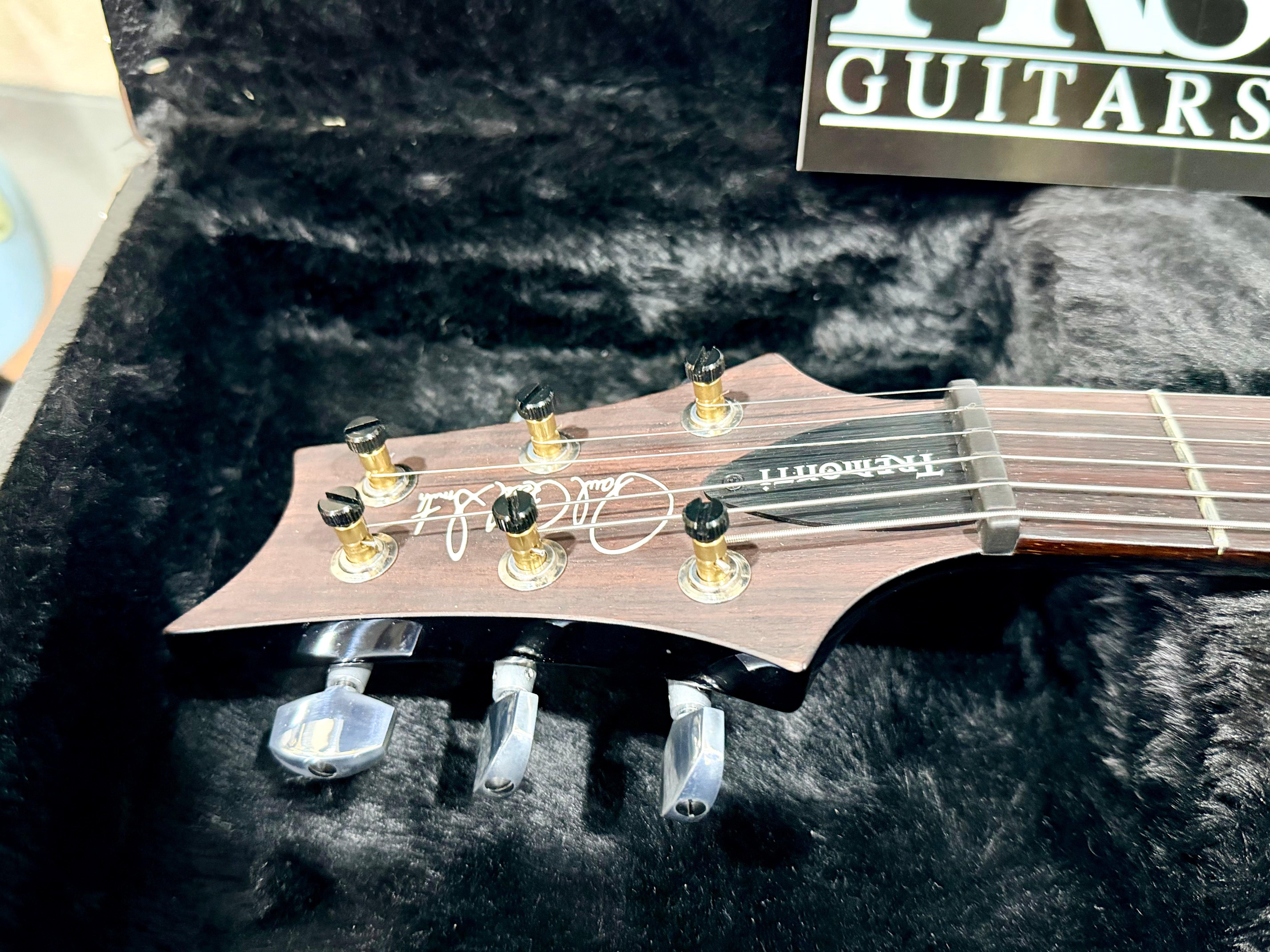 🔥2020🔥 PRS Mark Tremonti Signature USA Charcoal Contour Burst~ Case & Docs!