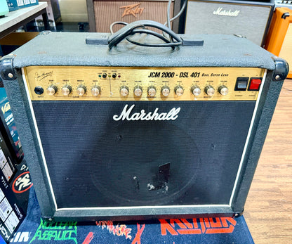 🎸 Marshall JCM 2000 DSL 401 Combo Amplifier~ Guitar Amp~ Fully Working! 🎸
