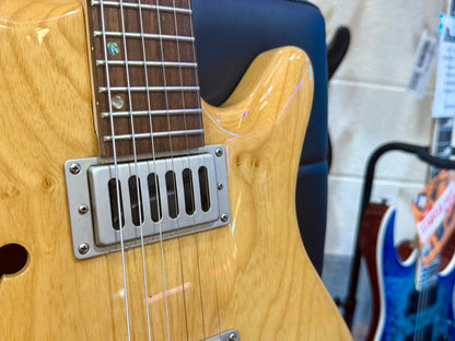 🌟KOREAN🌟 Shine SIL-410 F-Hole Electric Guitar~ Made In Korea~ Natural Gloss!