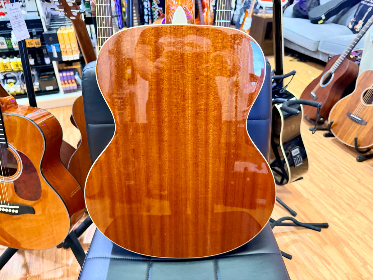 Brunswick BF200BL Mahogany Folk Acoustic Guitar~ Blue Gloss