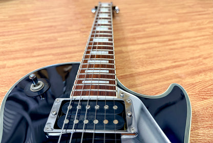 🔥2008🔥 Burny RLC-50JS John Sykes Les Paul Custom~ Black~ Japan Market Import!